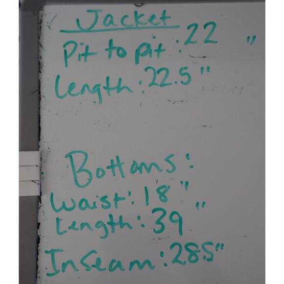 Vintage Y2K Taupe PIN STRIPED Pant Suit SET Women 14 Wide Leg Boot COTTON Work - Picture 8 of 8